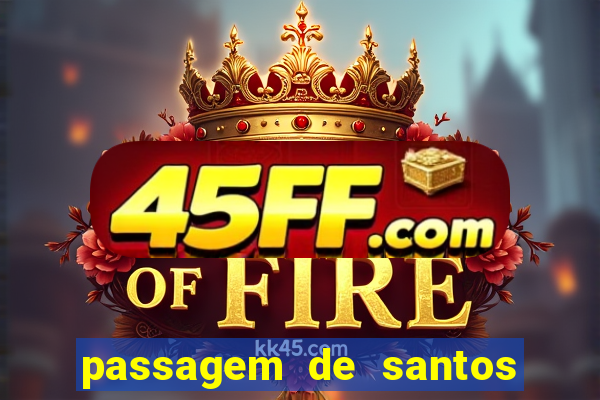 passagem de santos para guarulhos aeroporto